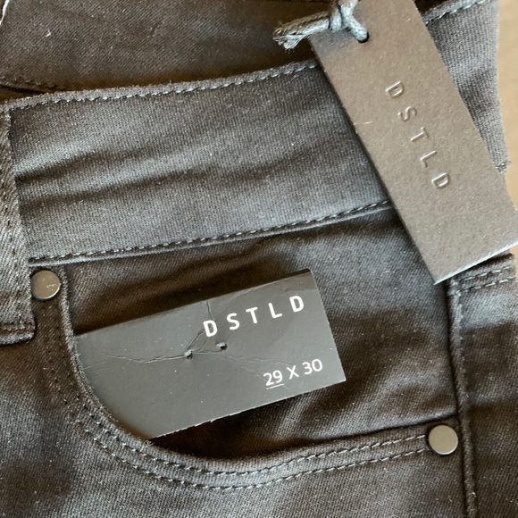 NWT Black denim DSTLD 29x30 - Picture 1 of 3